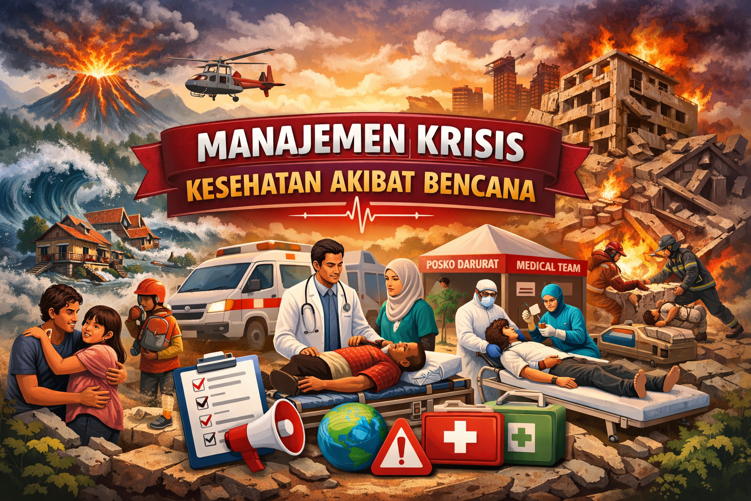 MANAGEMEN KRISIS KESEHATAN AKIBAT BENCANA