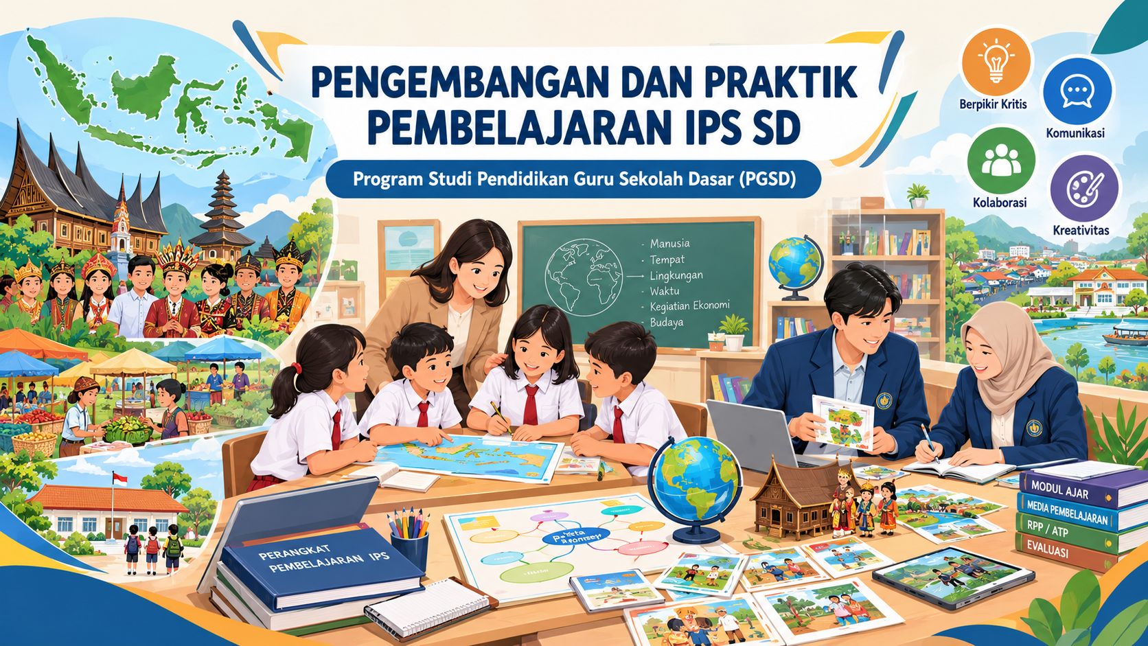 Pengembangan dan Praktek Pembelajaran IPS SD
